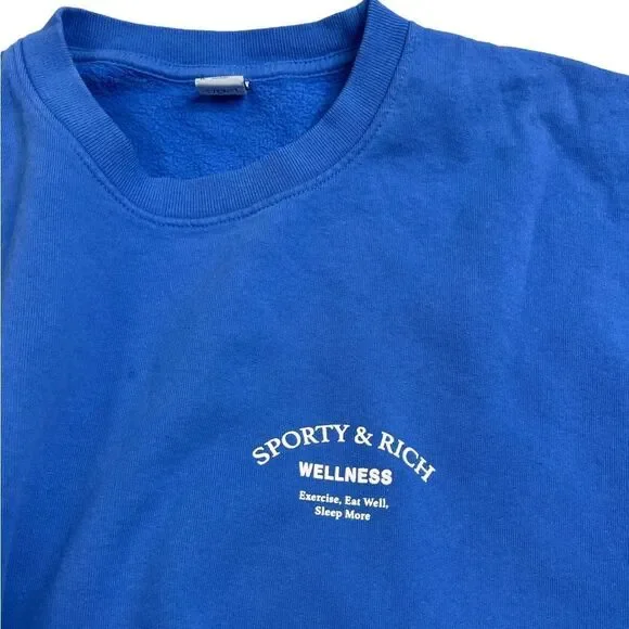 Sporty & Rich Sweatshirt Wellness Crewneck - Picture 4 of 7